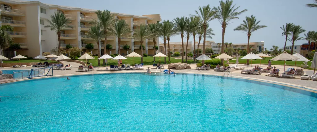 Egipt - 7 hoteli z podgrzewana woda w basenach